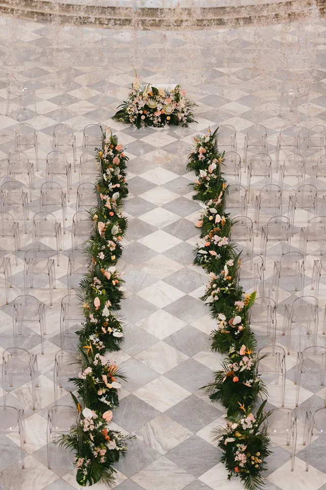 fiori matrimonio simmi reggia di venaria